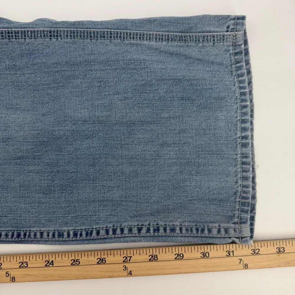 Vintage Y2K Levi's Carpenter Jeans Men 34x32 Loose Straight Baggy Light Wash